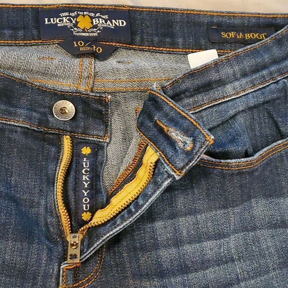 Juicy Couture Sofia Boot Cut Jeans Ladies 10 - Picture 2 of 13